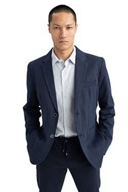 DeFacto Herren N0503az Blazer, Navy, 50 EU von DeFacto