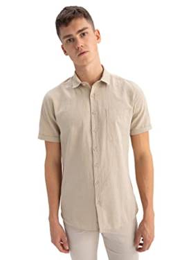 DeFacto Herren R1706AZ Shirt, Stone, XL von DeFacto