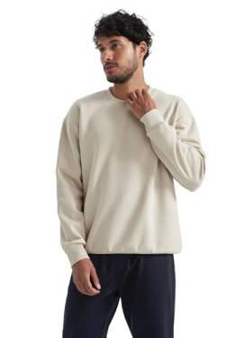 DeFacto Herren Sweatshirts - Bequeme Sweatshirt Herren Pullover Oversize Fit von DeFacto