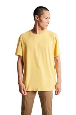 DeFacto Herren V7699az T-Shirt, Gelb, S EU von DeFacto