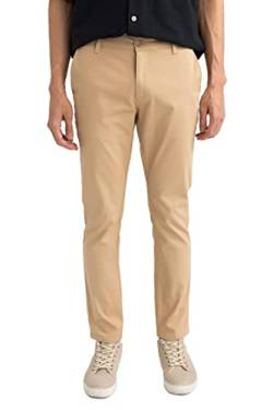 DeFacto Herren W3012az Pants, Beige, 31W / 30L EU von DeFacto