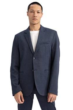 DeFacto Herren W9254az Blazer, Navy, 52 EU von DeFacto