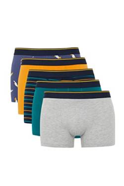 DeFacto Herren Y3180AZ Boxer Shorts, Yellow, XXL von DeFacto