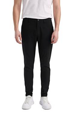 DeFacto Herren Z0301AZ Pants, Black, 38-32 von DeFacto