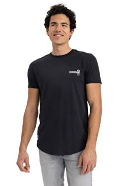 DeFacto Herren Z3082az T-Shirt, Anthracite, L EU von DeFacto