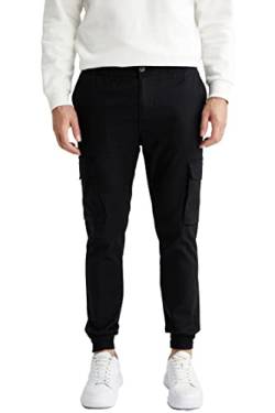 DeFacto Herren Z5235AZ Casual Pants, Black, 38-34 von DeFacto