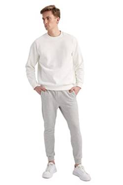 DeFacto Herren Z5536AZ Sweatpants, Grey Melange, XL von DeFacto