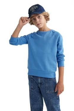 DeFacto Hoodie Jungen - Jungen Kapuzenpullover Regular Fit Crew Neck von DeFacto