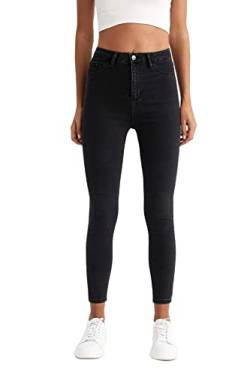 DeFacto Jeans Damen - Damen Denim HosenANTHRA,40 von DeFacto