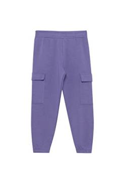 DeFacto Jogger für Mädchen Weich Sweatpants für Mädchen Dark Lilac,9/10 Y von DeFacto