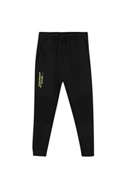 DeFacto Jogginghose für Jungen - Kinder Sporthose für Jungen Black,11/12 Y von DeFacto