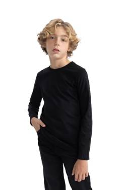 DeFacto Jungen Langarmshirt - Modische Langarmshirts T-Shirts und Longsleeve für Kinder - Stilvolle Jungen Langarmshirts von DeFacto