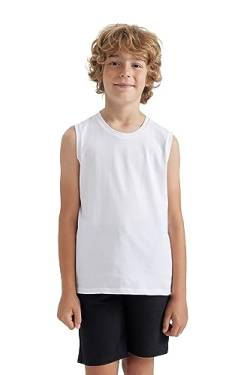 DeFacto Kinder Jungen Tank Top - Stylisches und bequemes Ärmelloses Shirt für aktive Kids von DeFacto
