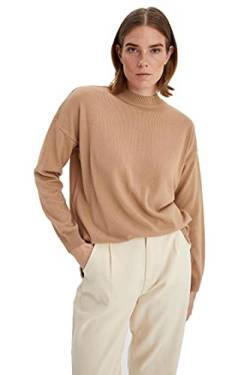 DeFacto Lang Hemden mit Langarm Tunic Hemden BEIGE,S von DeFacto