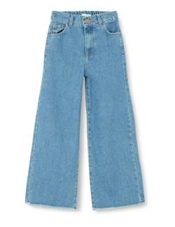 DeFacto Mädchen Jeans für Teenager - Trendige Mädchen Jeanshosen Cargohosen Wide Leg von DeFacto