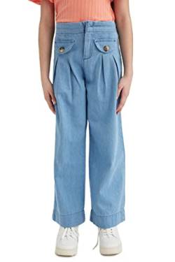 DeFacto Mädchen Z5899a6 Pants, Blau, 12-13 Jahre EU von DeFacto