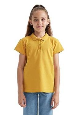DeFacto Polo T-Shirt Mädchen - Modisches und trendiges Polo Shirt für stylishe Mädchen -T-Shirts Kleidung für Mädchen von DeFacto