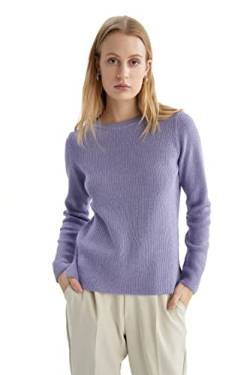 DeFacto Pullover Normal Passform für Damen - Rollkragenpullover Pulli für Oberteile Damen LİLA-350-13,XXL von DeFacto