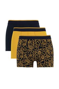 DeFacto gestrickt Boxershorts für Herren - Weich und Atmungsaktiv Unterhosen Pack für Männer (Navy,S) von DeFacto