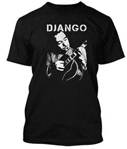 Django Reinhardt Jazz Guitar, Men's T-Shirt Cotton T-Shirt von DeFen