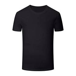 DeHolifer Sportshirt Herren Kurzarm Kompressionsshirt Wasserdicht Funktionsshirt Fitness Sport Tshirts Männer Laufshirt Sweatshirt Trainingsanzug Sportwear Sportbekleidung Jogginganzug von DeHolifer