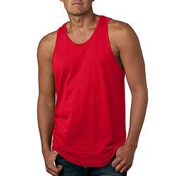 Muskelshirts Herren Tank Top Slim Fit Einfarbig Basic Sport Weste ärmelloses T Shirt Trägershirt Dunktionsshirt Laufshirt Sportshirt Achselshirt Tanktop von DeaAmyGline