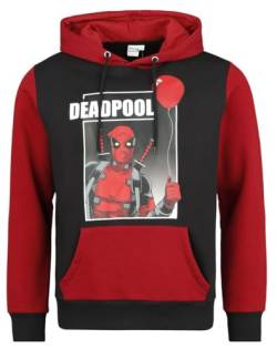 Deadpool Ballon Männer Kapuzenpullover Multicolor XXL von Deadpool