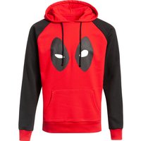 Deadpool Eyes Herren Kapuzenpullover rot/schwarz von Deadpool