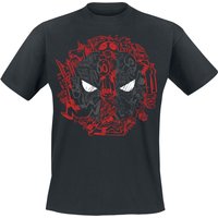 Deadpool - Marvel T-Shirt - Scribble - M bis XXL - für Männer - Größe L - schwarz  - EMP exklusives Merchandise! von Deadpool