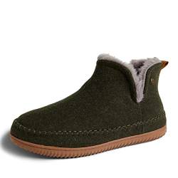 Dearfoams Alpine by Herren Brixen Indoor/Outdoor Memory Foam Boot Slipper Stiefelette, Loden, X-Large von Dearfoams