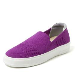 Dearfoams Damen Sophie Sneaker, Mystic Purple, 38.5 EU von Dearfoams