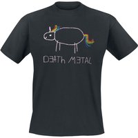 Death Metal T-Shirt - 4XL - für Männer - Größe 4XL - schwarz von Death Metal