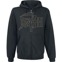 Death Kapuzenjacke - The Sound Of Perseverance - M bis XXL - für Männer - Größe L - schwarz  - EMP exklusives Merchandise! von Death