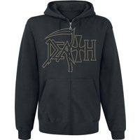 Death Kapuzenjacke - The Sound Of Perseverance - M bis XXL - für Männer - Größe XL - schwarz  - EMP exklusives Merchandise! von Death