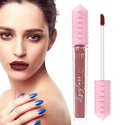 Flüssiger Lippenfleck - Lippenstift Matt,Samtiger Lippenstift, wischfest, nicht klebrig, langlebig, leicht, Lippen-Make-up-Lippentönung für Frauen und Mädchen Decorhome von Decorhome