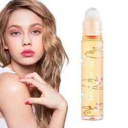 Roller Lipgloss - Lippenglanzöl, Frucht-Lipgloss | Glänzendes Lippen-Make-up für Kinder, transparent und feuchtigkeitsspendend, für Frauen und Mädchen Decorhome von Decorhome