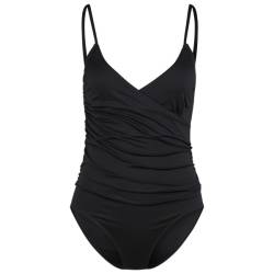 DEDICATED - Women's Wrap Swimsuit Klinte - Badeanzug Gr L schwarz von Dedicated