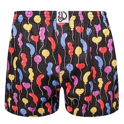 Dedoles Boxershorts Herren & Jungen Unterwäsche Trunks Baumwolle lustige Designs Dinosaurier Hamster Spiele Maulwurf Geschenk, Farbe Mehrfarbig, Motiv Balloons Boxershorts, Gr. 2XL von Dedoles