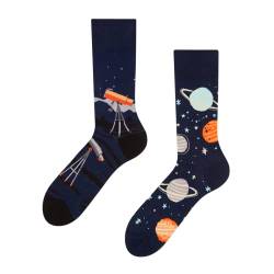 Good Mood Kosmos Buntes Design-Geschenk Socken 1 Paar, Mehrfarbig, UK6-8/EU39-42/US7-9 von Dedoles