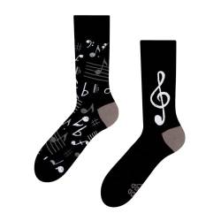 Good Mood Musik Buntes Design-Geschenk Socken 1 Paar von Dedoles