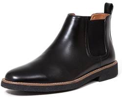 Deer Stags Herren Rockland Memory Foam Kleid Casual Comfort Chelsea Boot, Braun (schwarz/schwarz), 43 EU von Deer Stags