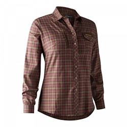 Lady AVA Shirt Red Check von Deerhunter