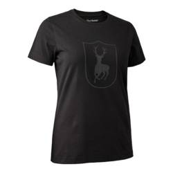 Lady Logo T-Shirt - Black von Deerhunter