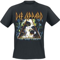 Def Leppard T-Shirt - Hysteria - M bis XXL - für Männer - Größe L - schwarz  - Lizenziertes Merchandise! von Def Leppard