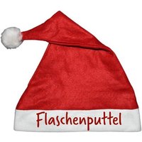 Deggelbam Bommelmütze Weihnachtsmannmütze Nikolausmütze mit Spruch (Partymütze, Glühweinchen, Kornröschen, Obstlerix, Promillifee, Puderzuckerflocke, Santa Rausch, Schneesektchen, Suffine, Trinkerbell, Vodkahontas, Ginchilla, Frohe Weihnachten) Bierkules, Christmas Cringe, Christmastime, Flaschenputtel von Deggelbam