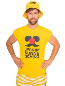 JIS T-Shirt Jeck im Sunnesching ärmellos Herren gelb S/M von Deiters