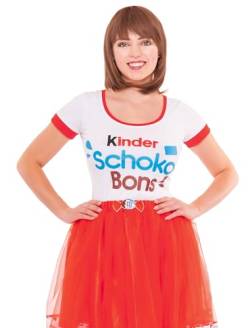 T-Shirt Kinder Schoko-Bons Damen rot/weiß M von Deiters