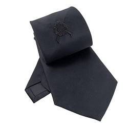 Deitert Schützenkrawatte schwarz - passend zum Schützenfest - Herren Krawatte Schützenverein, Männer Geschenk für die Uniform, 100% Polyester von Deitert