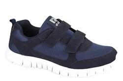 Dek Viking Herren-Sneaker, superleicht, Memory-Schaumstoff, Touch-Fast-Verschluss, Marineblau, navy, 46 EU von Dek