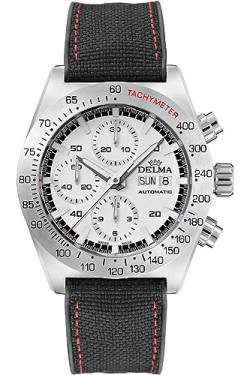 Delma Montego Herren Uhr analog Automatik mit Armband 41601.732.6.011 von Delma